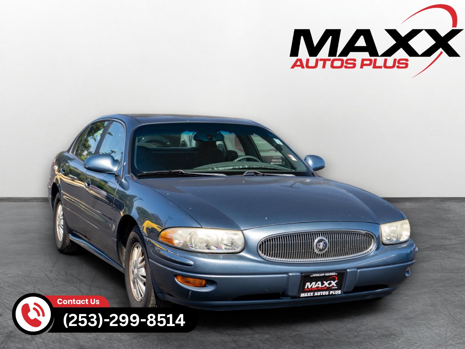 Titanium Blue Metallic 2002 Buick LeSabre Sedan Front-Wheel Drive 4-Speed Automatic Overdrive