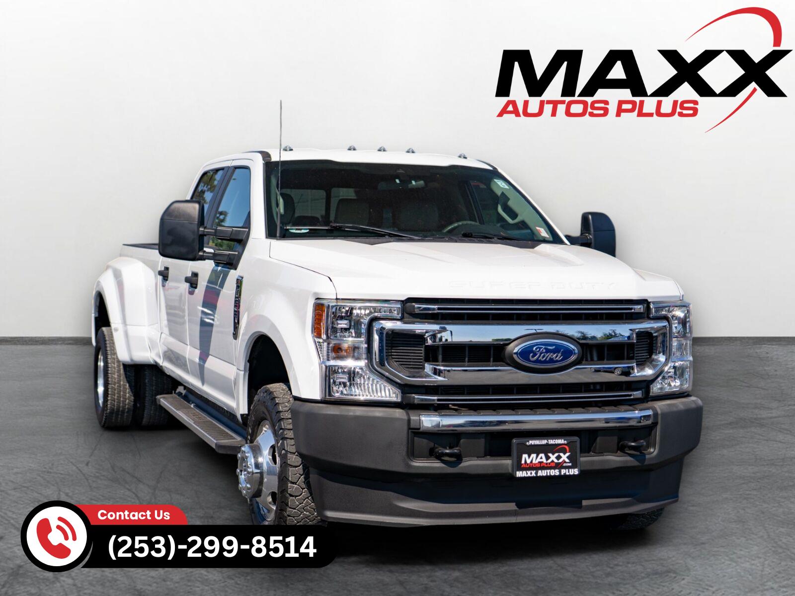 Oxford White 2021 Ford F-350 Super Duty Pickup Truck Four-Wheel Drive Automatic