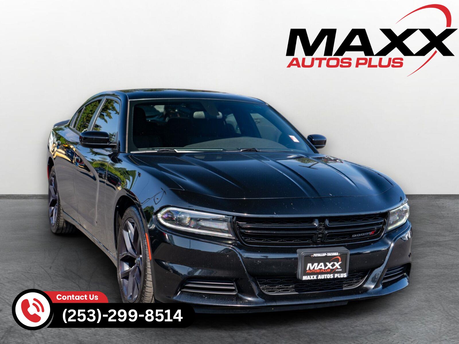 Pitch Black Clearcoat 2021 Dodge Charger Sedan Rear-Wheel Drive 8-Speed Automatic
