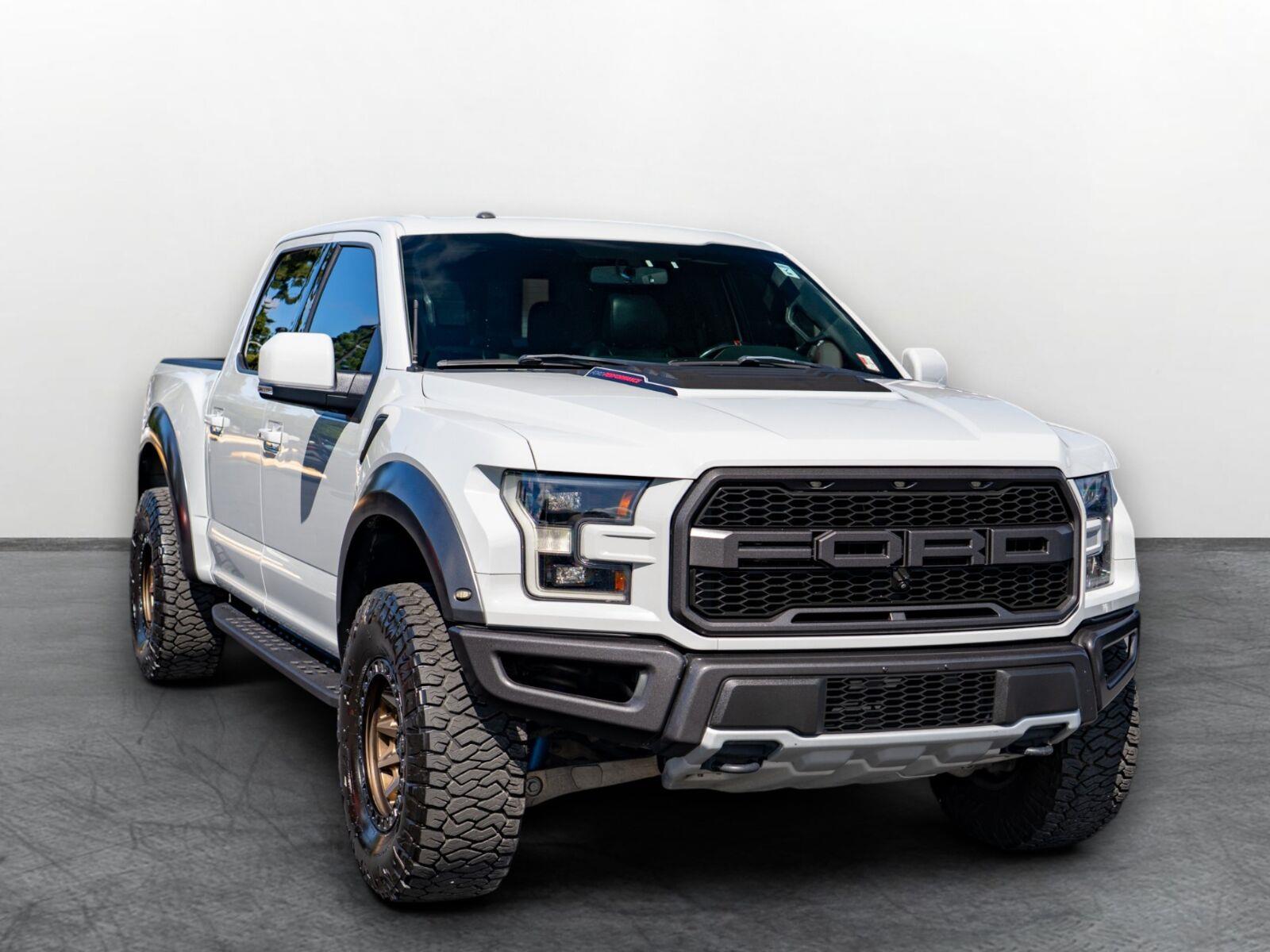 Avalanche Gray 2017 Ford F-150 Pickup Truck Four-Wheel Drive Automatic