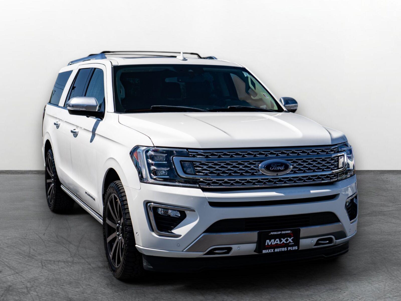Star White Metallic Tri-Coat 2020 Ford Expedition SUV / Crossover Four-Wheel Drive Automatic