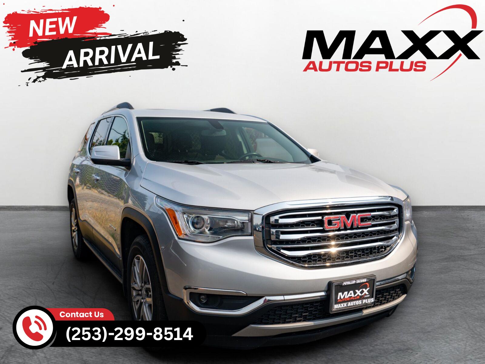 Quicksilver Metallic 2019 GMC Acadia SUV / Crossover Four-Wheel Drive 6-Speed Automatic