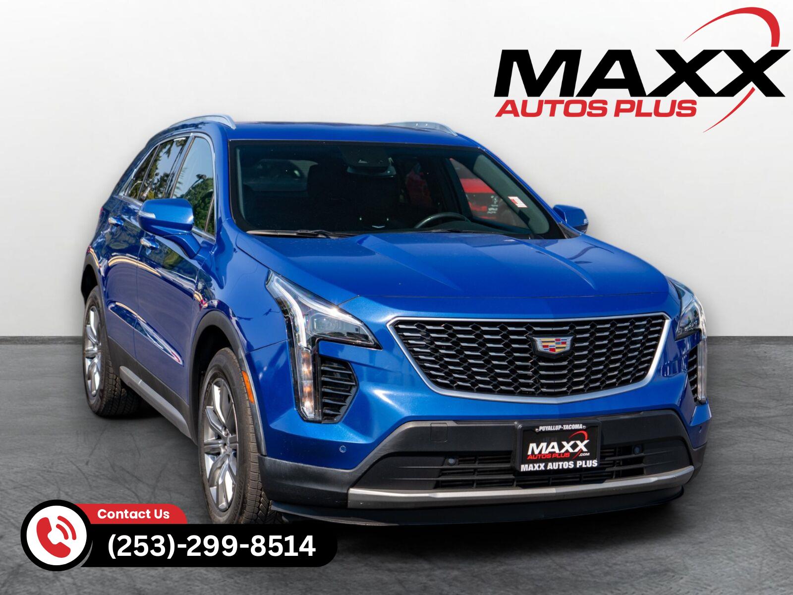 Blue Wave Metallic 2022 Cadillac XT4 SUV / Crossover Four-Wheel Drive 9-Speed Automatic