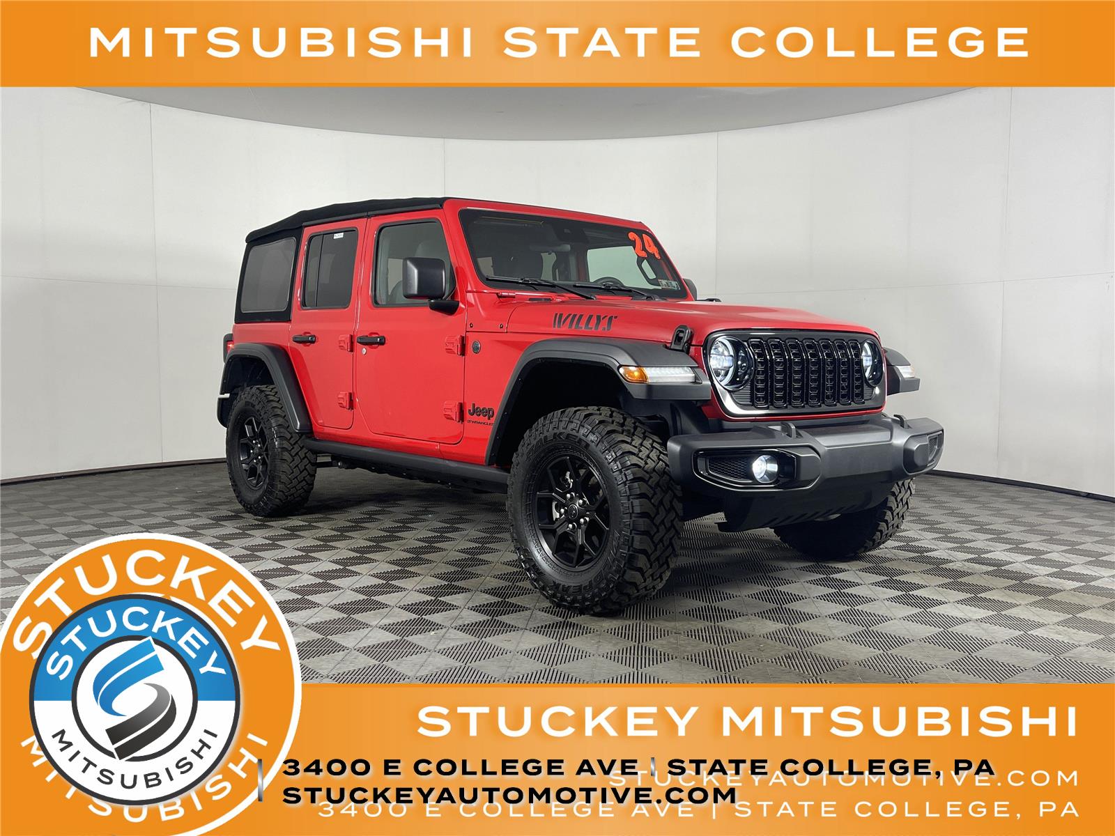 2024 Jeep Wrangler Willys 4-Door 4WD