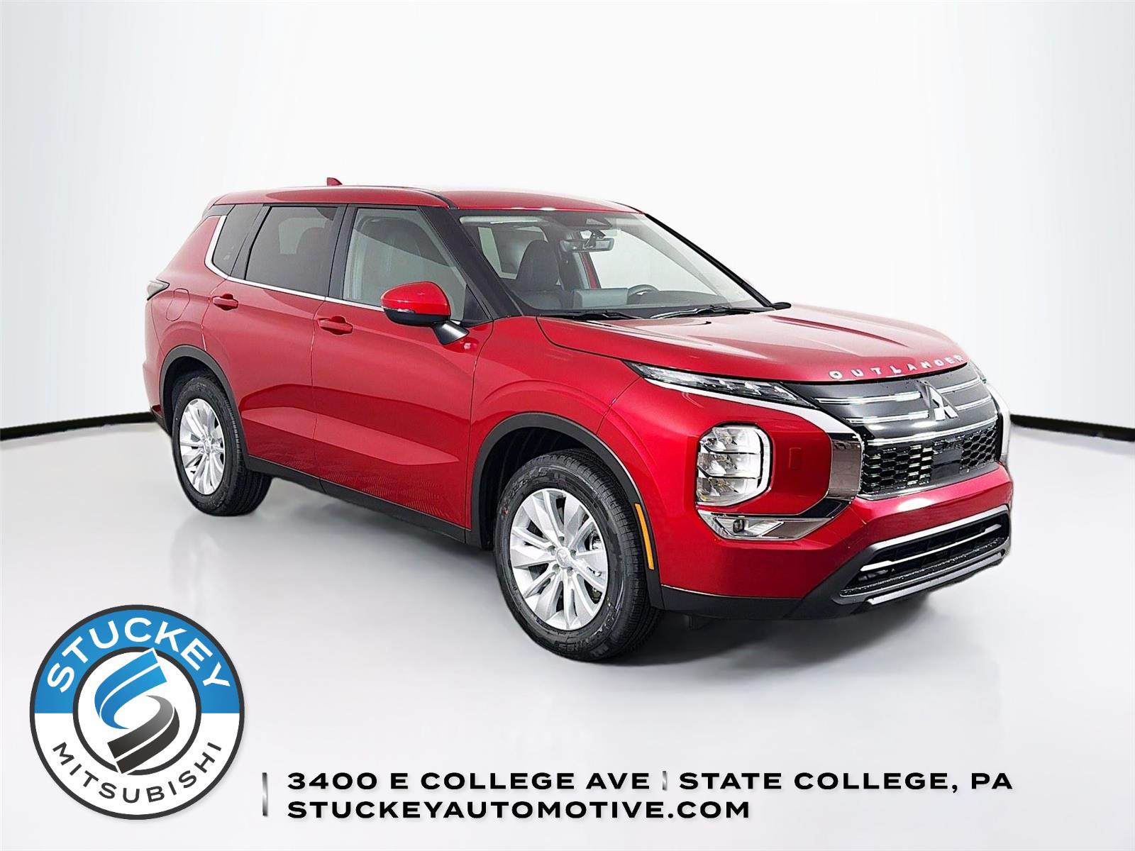 Red Diamond 2026 Mitsubishi Outlander ES FWD SUV / Crossover Front-Wheel Drive Continuously Variable Transmission