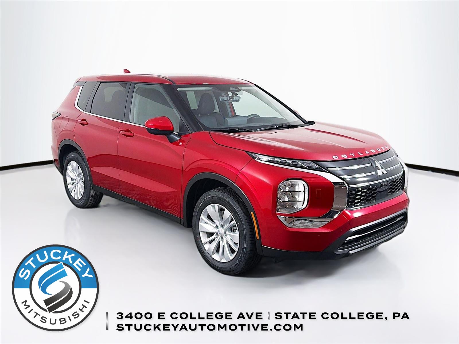 Red Diamond 2026 Mitsubishi Outlander ES FWD SUV / Crossover Front-Wheel Drive Continuously Variable Transmission