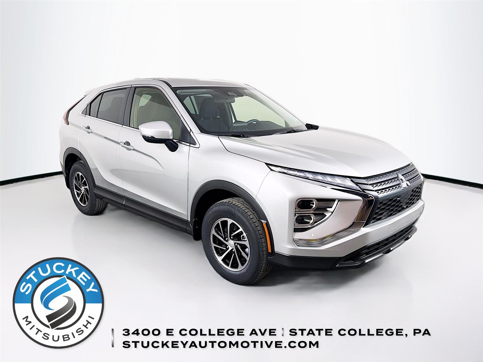 Alloy Silver Metallic 2026 Mitsubishi Eclipse Cross ES S-AWC SUV / Crossover All-Wheel Drive Continuously Variable Transmission