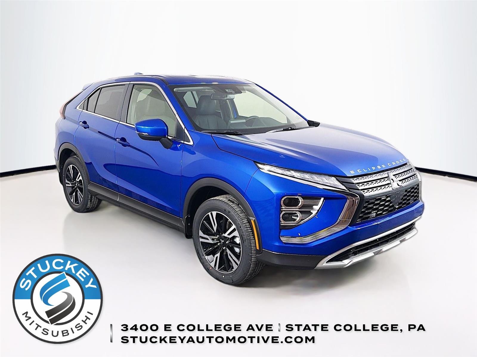 Lightning Blue Metallic 2026 Mitsubishi Eclipse Cross SUV / Crossover All-Wheel Drive Continuously Variable Transmission