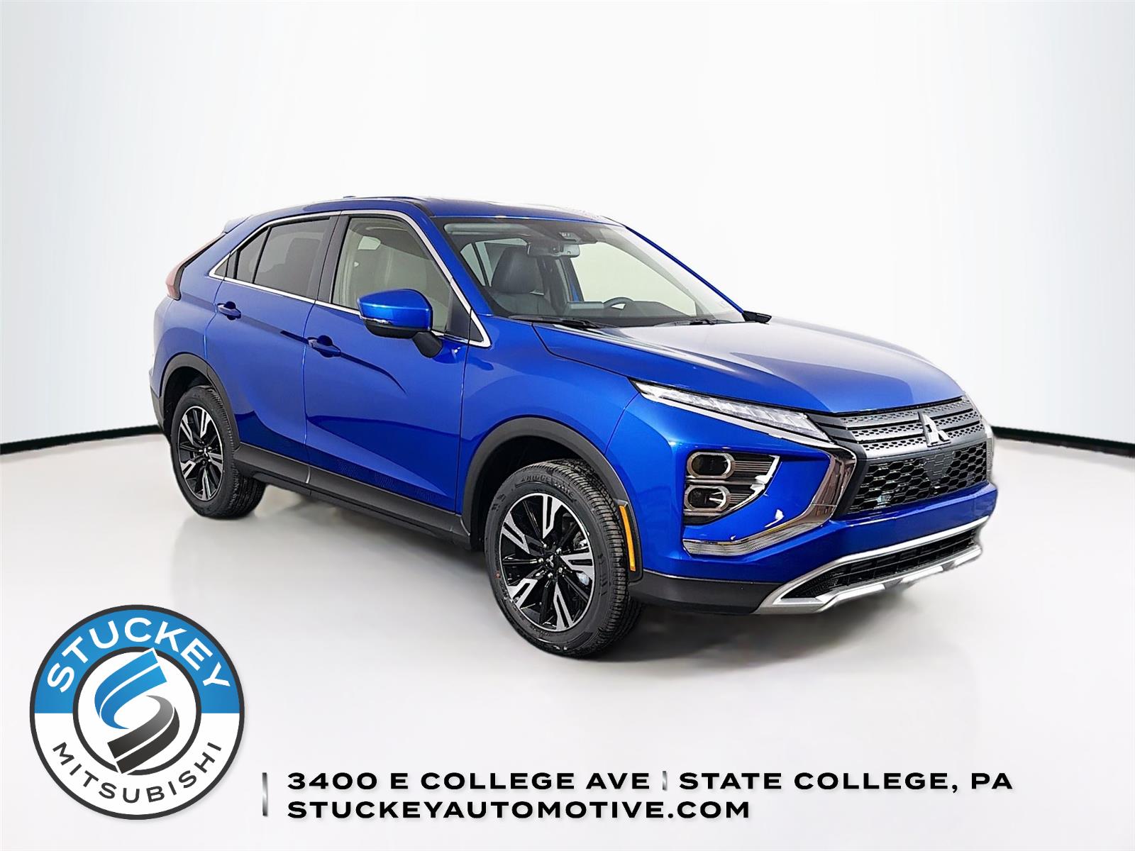 Lightning Blue Metallic 2026 Mitsubishi Eclipse Cross SUV / Crossover All-Wheel Drive Continuously Variable Transmission