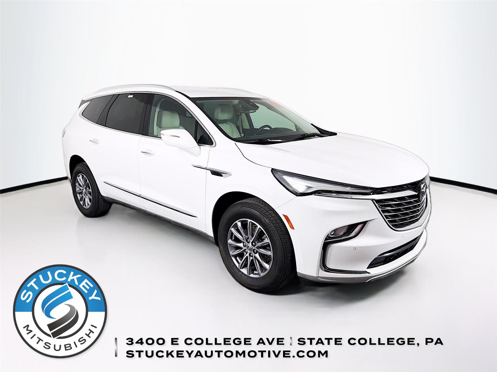 Summit White 2023 Buick Enclave Essence AWD SUV / Crossover Four-Wheel Drive 9-Speed Automatic