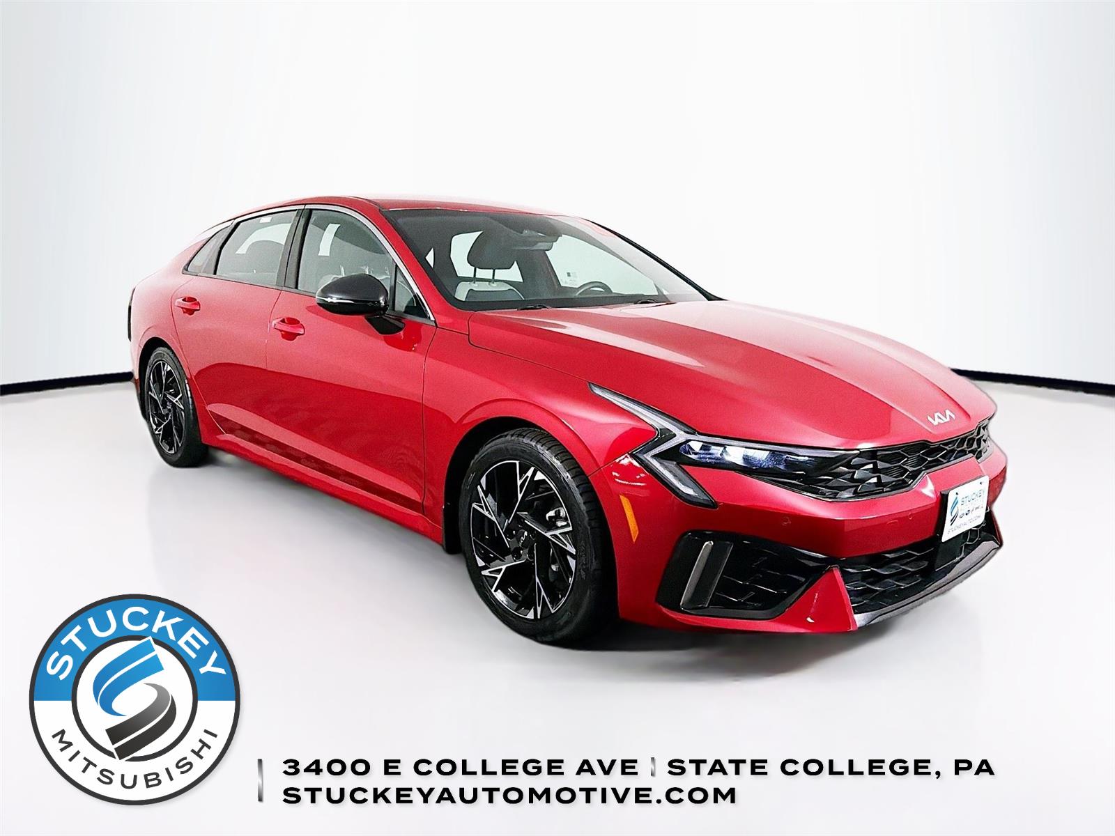 Runway Red 2025 Kia K5 GT-Line FWD Sedan Front-Wheel Drive 8-Speed Automatic