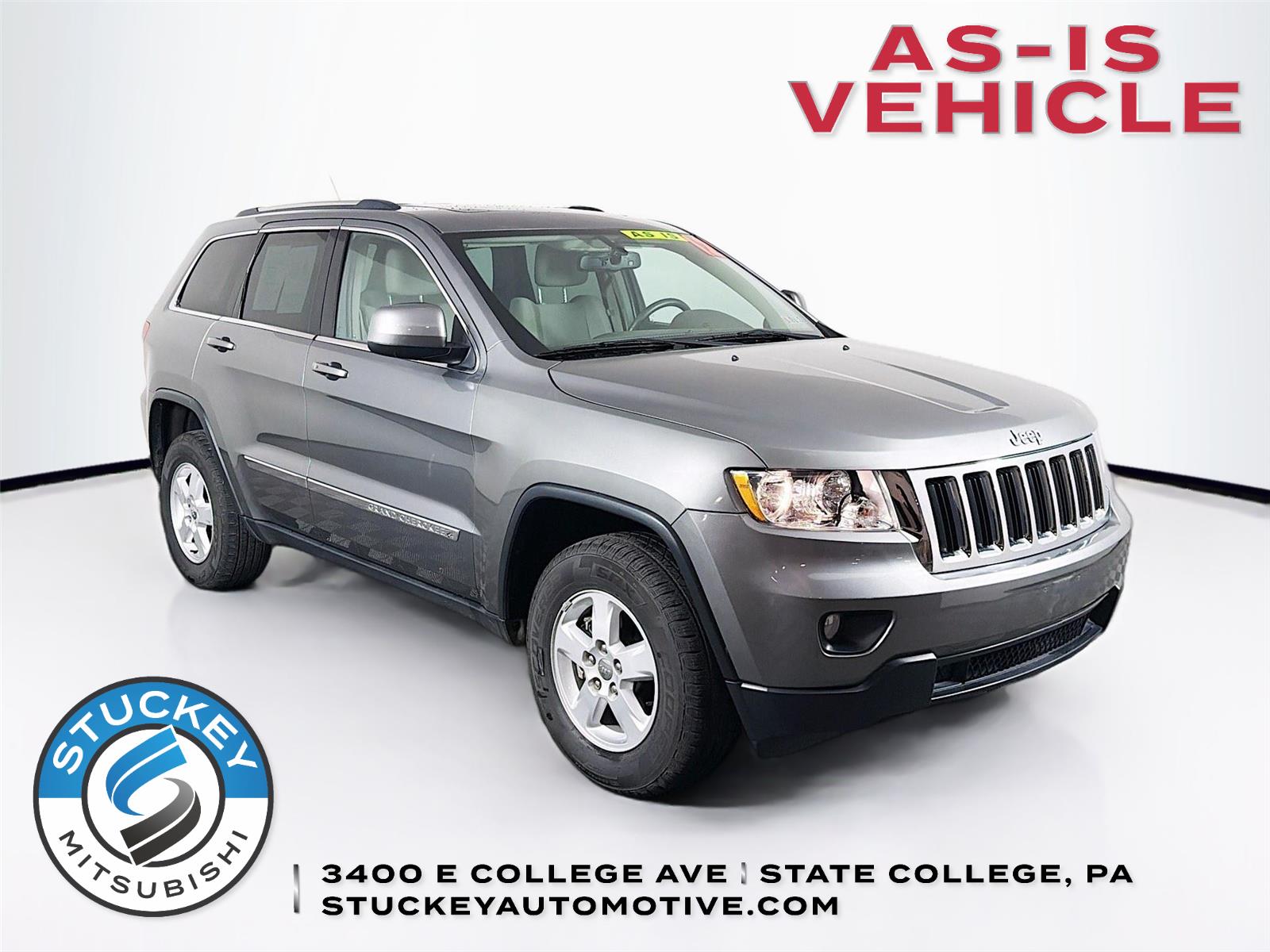 Bright Silver Metallic 2012 Jeep Grand Cherokee Laredo 4WD SUV / Crossover Four-Wheel Drive 5-Speed Automatic