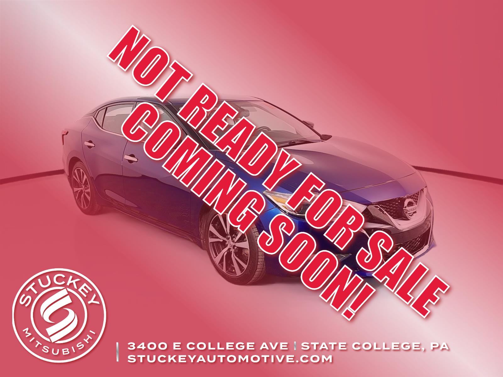 Deep Blue Pearl 2017 Nissan Maxima S FWD Sedan Front-Wheel Drive Continuously Variable Transmission