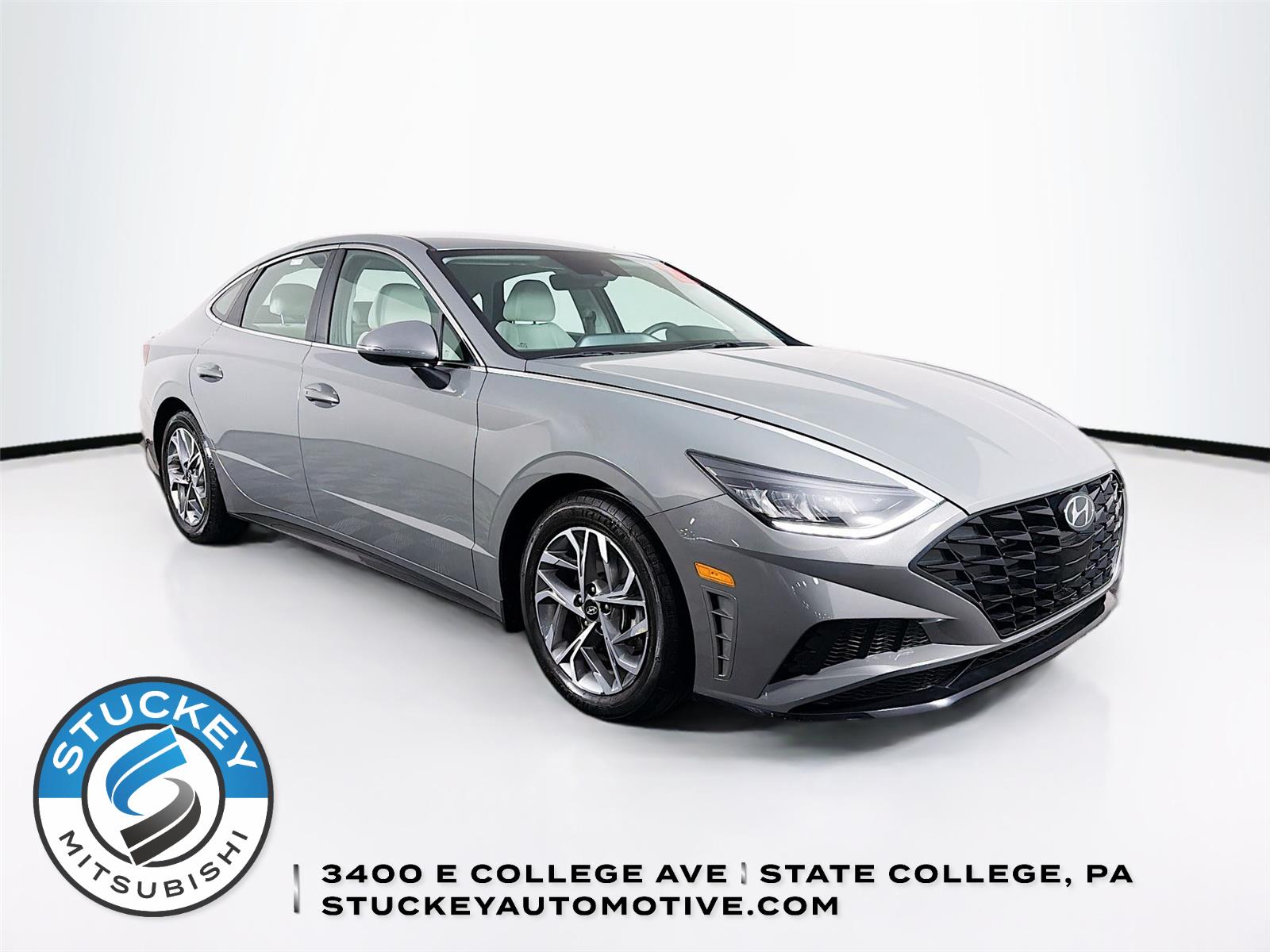 Hampton Gray 2022 Hyundai Sonata SEL FWD Sedan Front-Wheel Drive Automatic