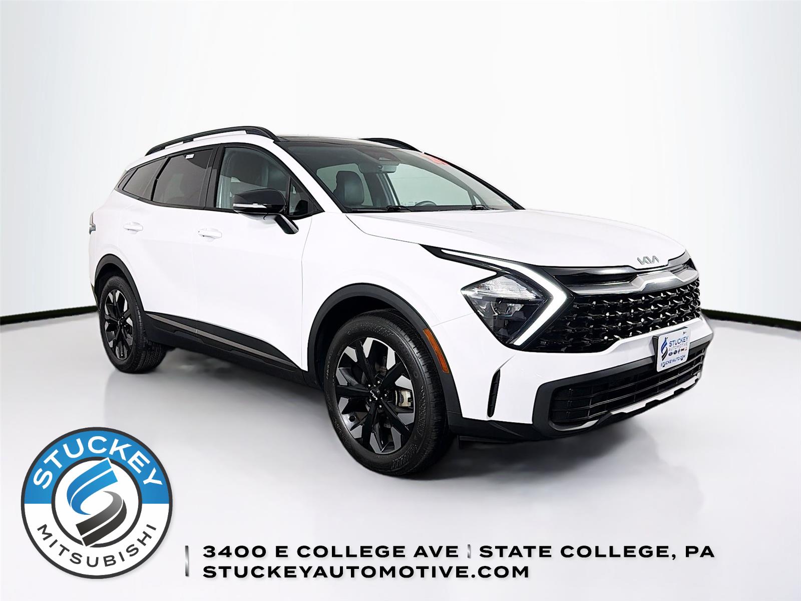 Glacial White Pearl 2023 Kia Sportage X-Line AWD SUV / Crossover All-Wheel Drive 8-Speed Automatic