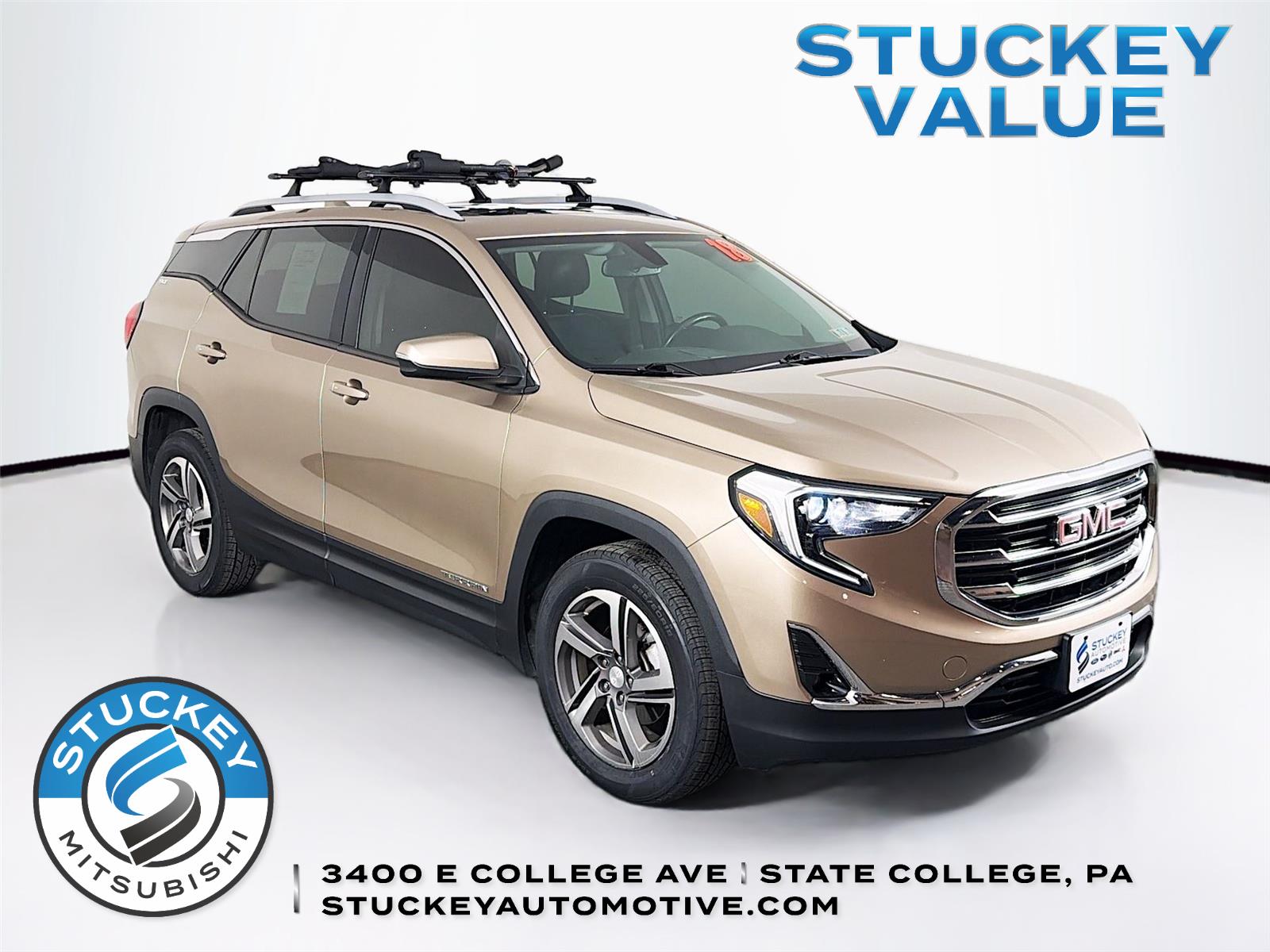 Coppertino Metallic 2018 GMC Terrain SUV / Crossover Four-Wheel Drive 9-Speed Automatic Overdrive