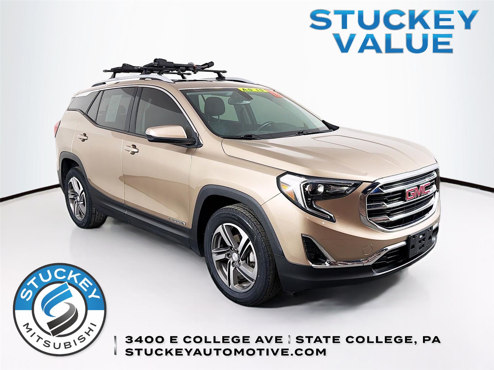 Coppertino Metallic 2018 GMC Terrain SLT AWD SUV / Crossover Four-Wheel Drive 9-Speed Automatic Overdrive