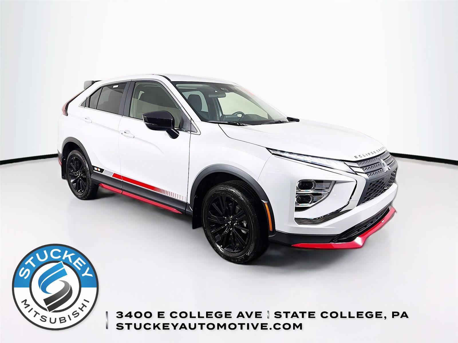 White Diamond 2024 Mitsubishi Eclipse Cross Ralliart S-AWC SUV / Crossover All-Wheel Drive Continuously Variable Transmission