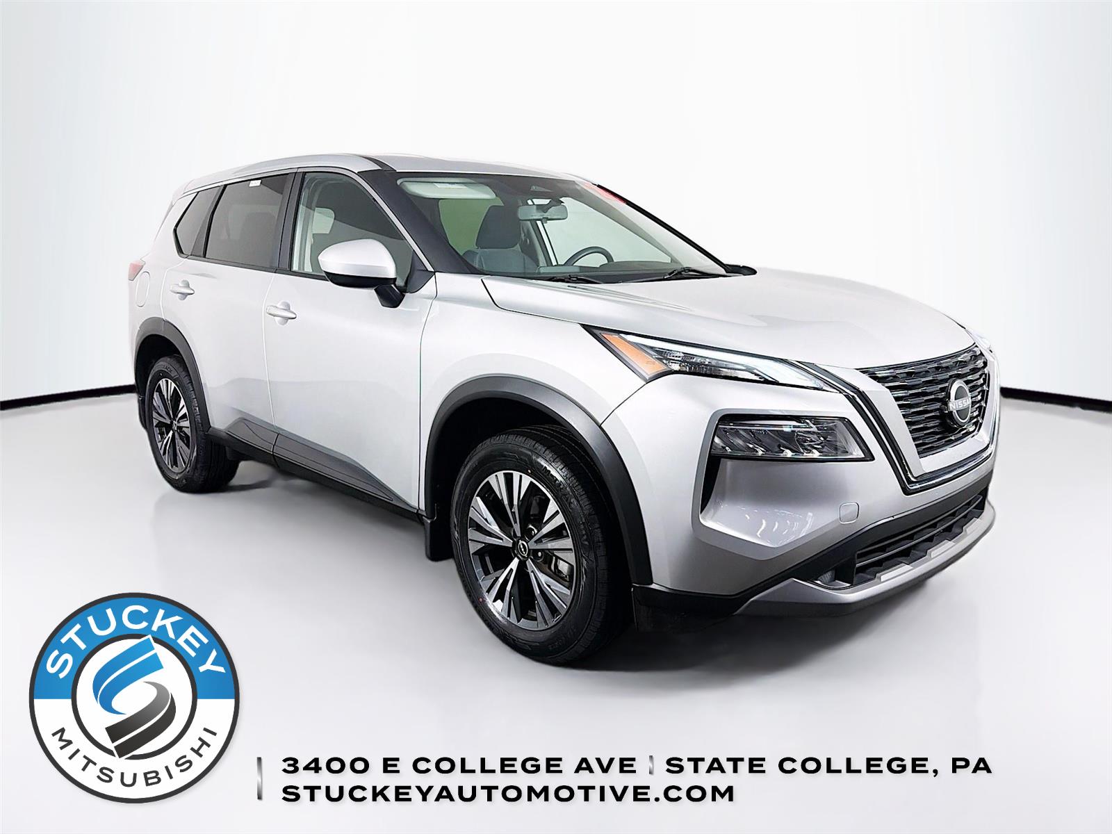 Brilliant Silver Metallic 2023 Nissan Rogue SUV / Crossover All-Wheel Drive Continuously Variable Transmission