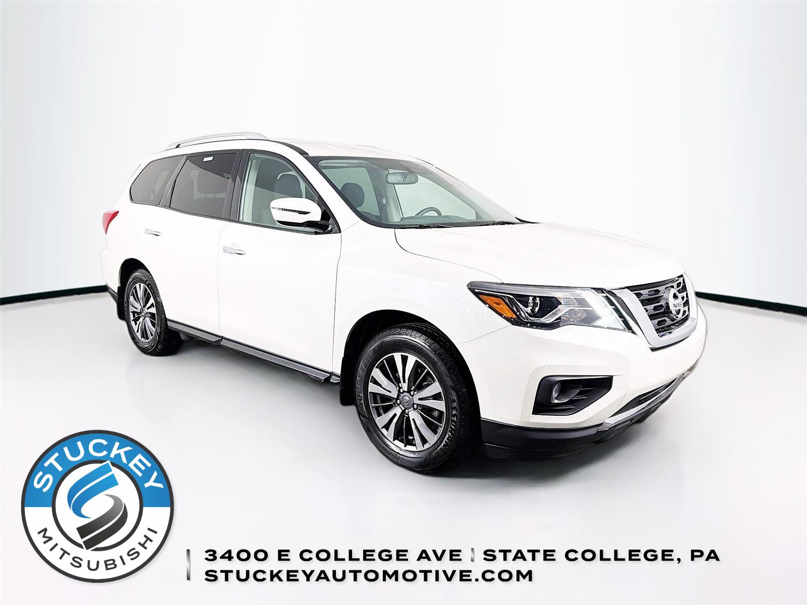 Pearl White Tricoat 2020 Nissan Pathfinder SV 4WD SUV / Crossover Four-Wheel Drive Continuously Variable Transmission