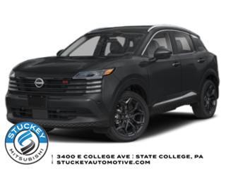 Super Black 2025 Nissan Kicks SR AWD SUV / Crossover All-Wheel Drive Continuously Variable Transmission