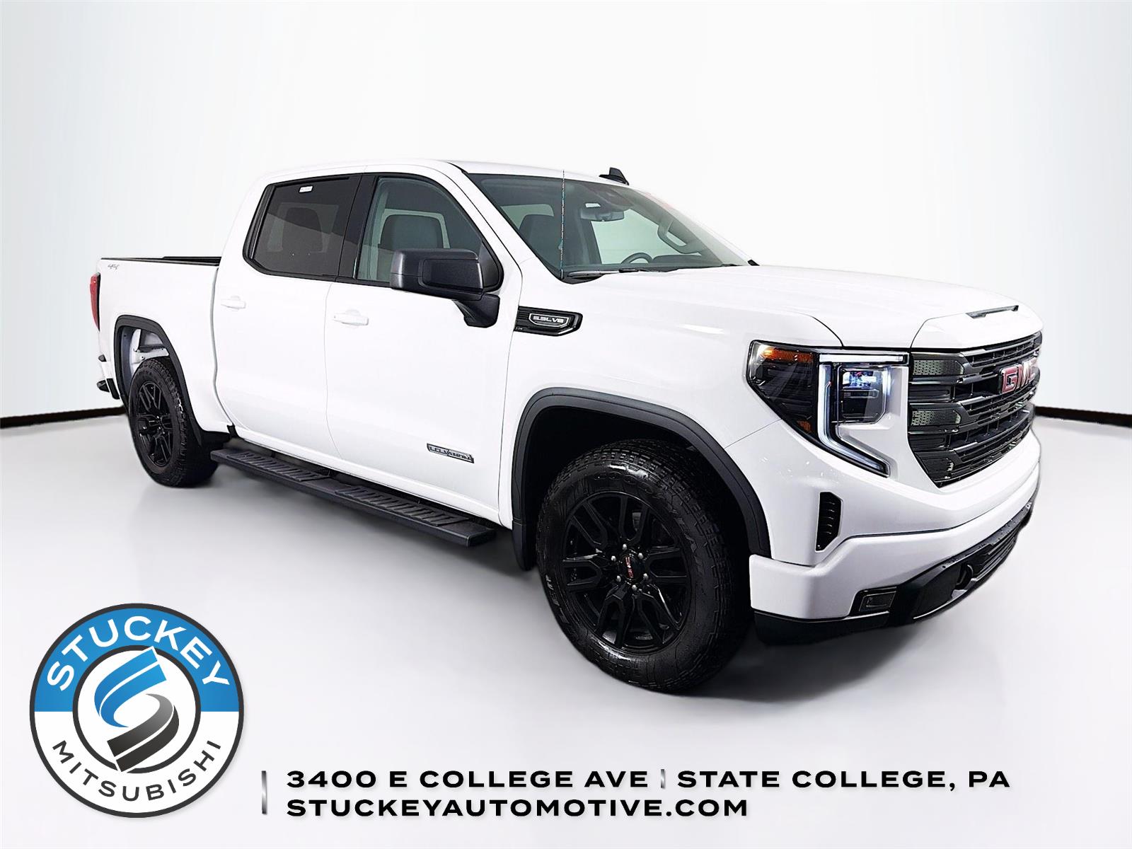 Summit White 2025 GMC Sierra 1500 Pickup Truck Four-Wheel Drive Automatic