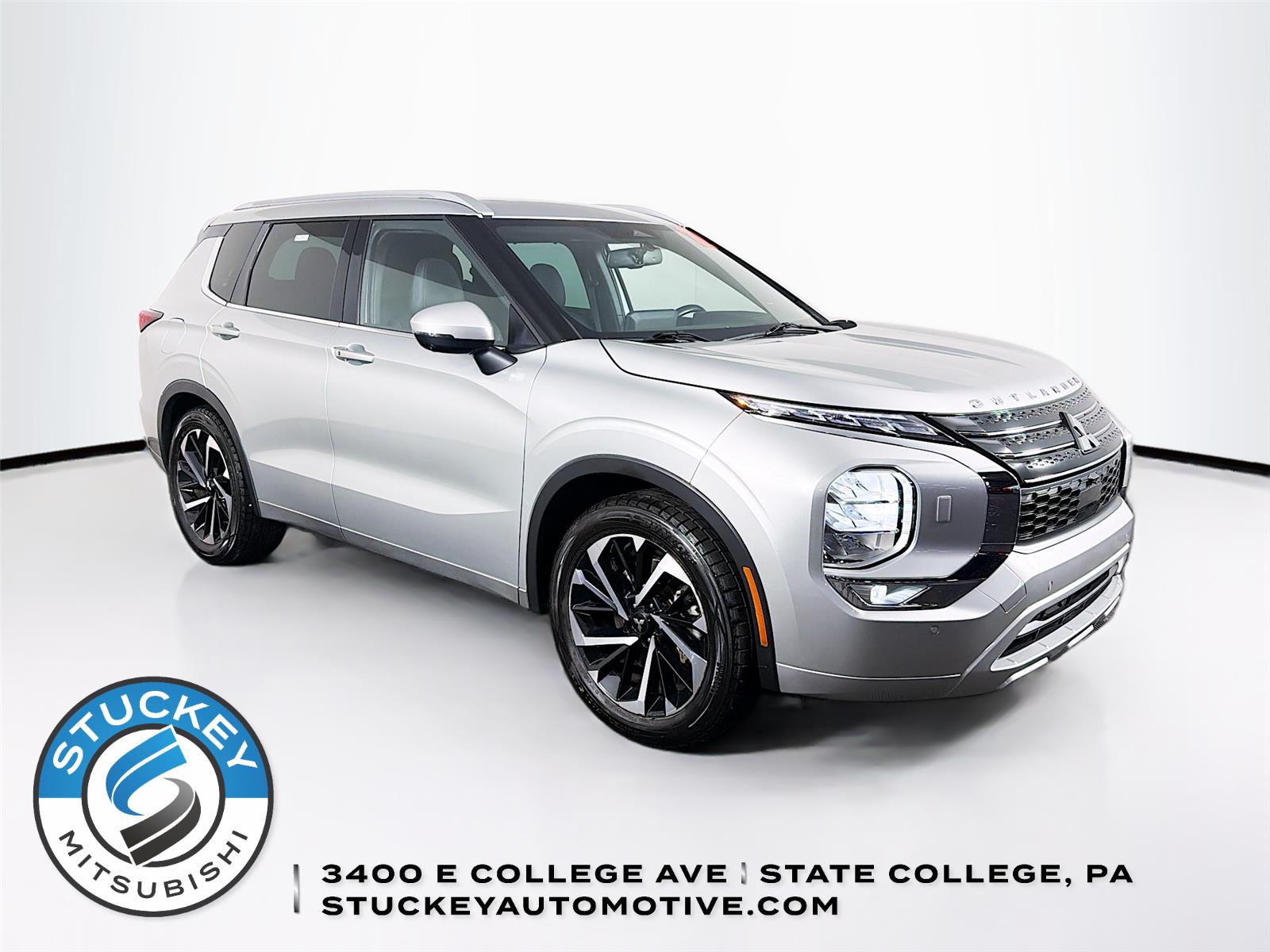 Alloy Silver Metallic 2022 Mitsubishi Outlander SEL S-AWC SUV / Crossover All-Wheel Drive Continuously Variable Transmission