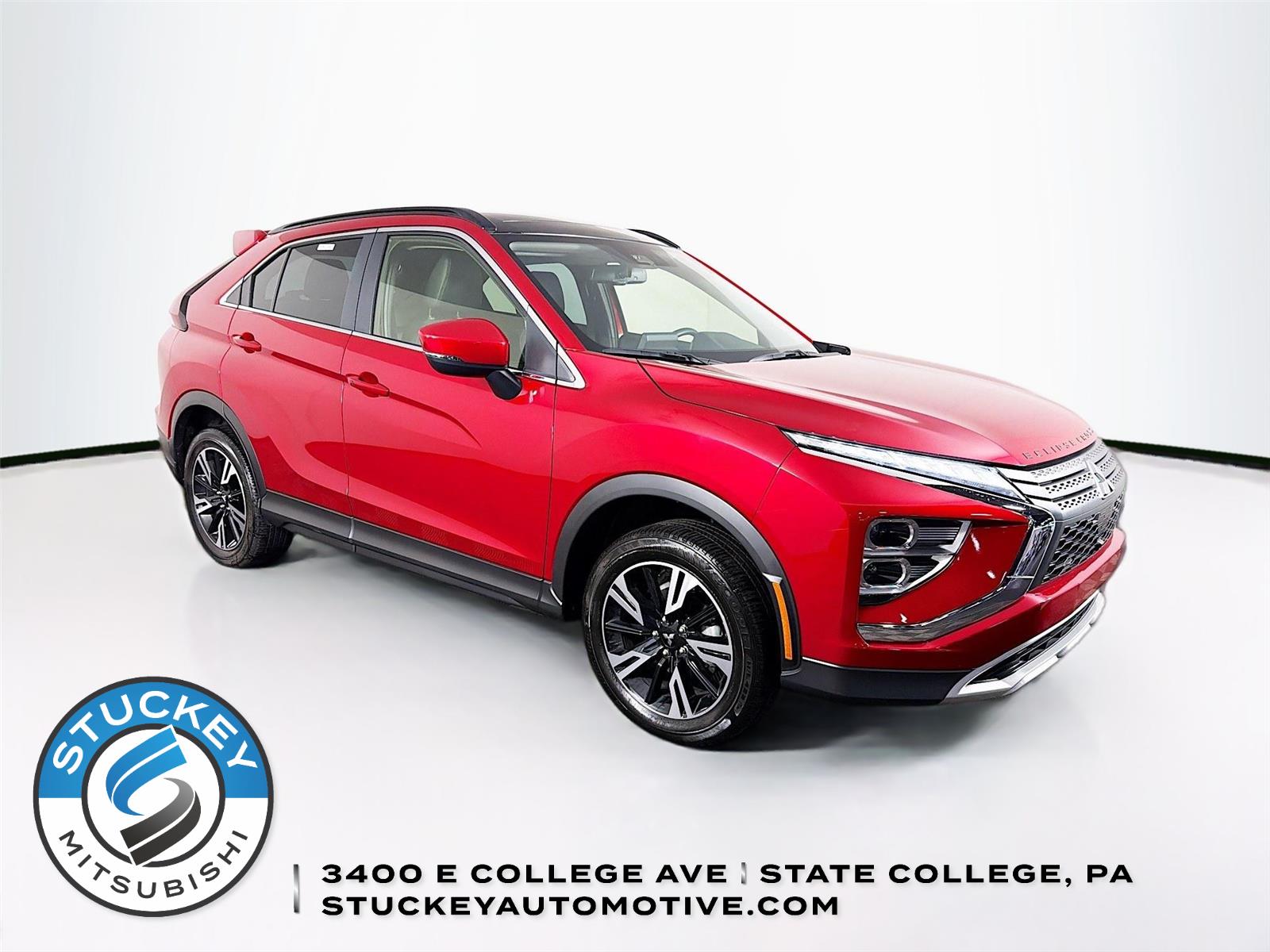 Red Diamond 2023 Mitsubishi Eclipse Cross SUV / Crossover All-Wheel Drive Continuously Variable Transmission