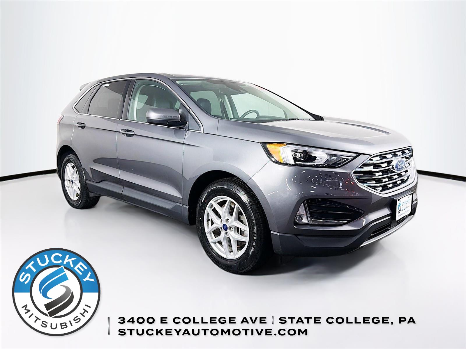 Carbonized Gray 2022 Ford Edge SUV / Crossover All-Wheel Drive 8-Speed Automatic