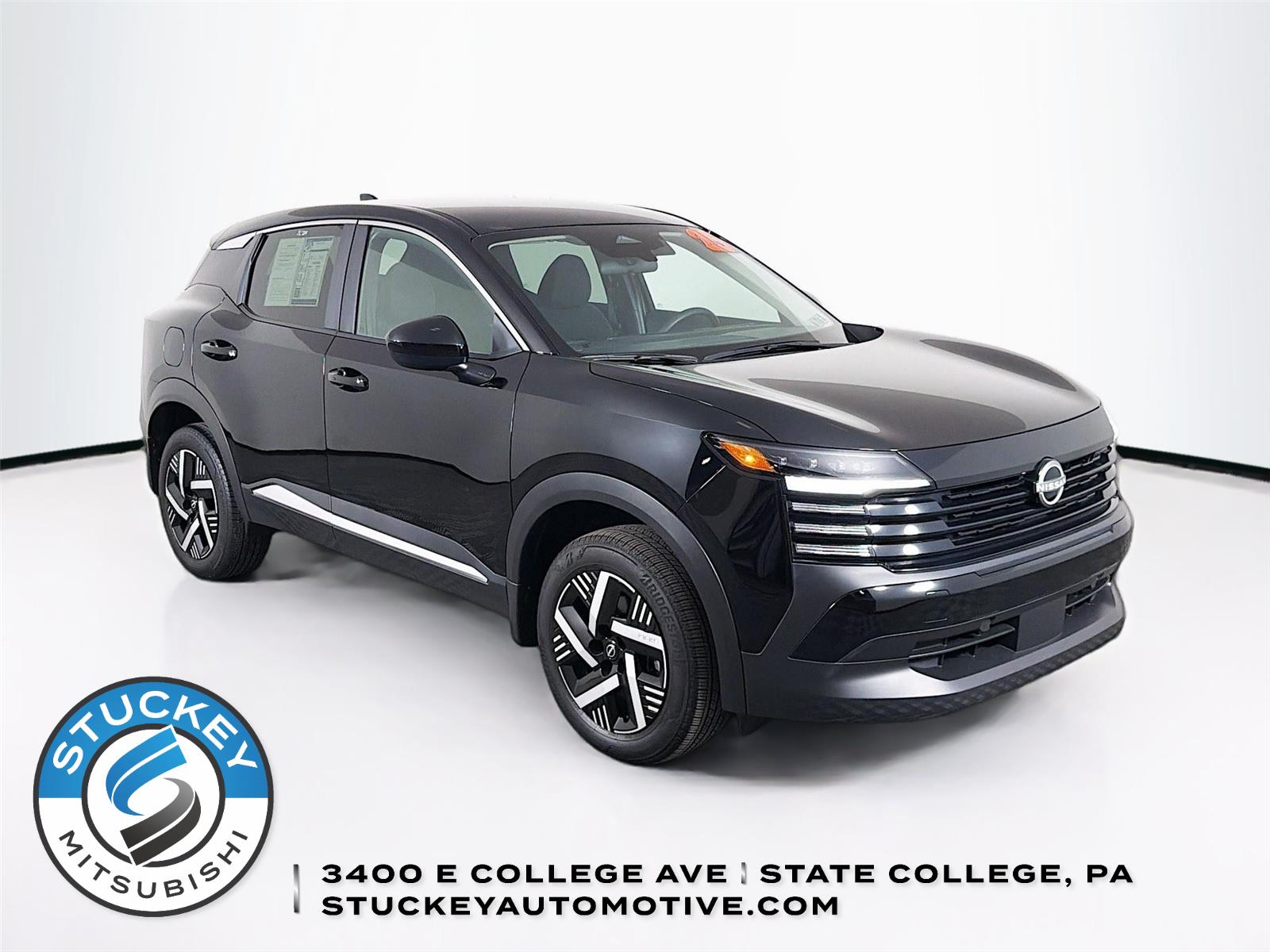 Super Black 2025 Nissan Kicks SUV / Crossover Front-Wheel Drive Continuously Variable Transmission