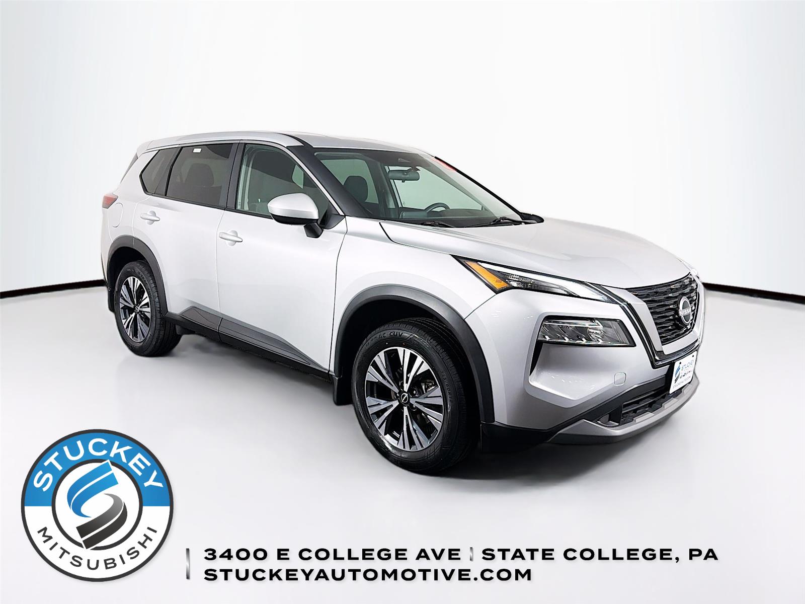 Brilliant Silver Metallic 2023 Nissan Rogue SUV / Crossover All-Wheel Drive Continuously Variable Transmission