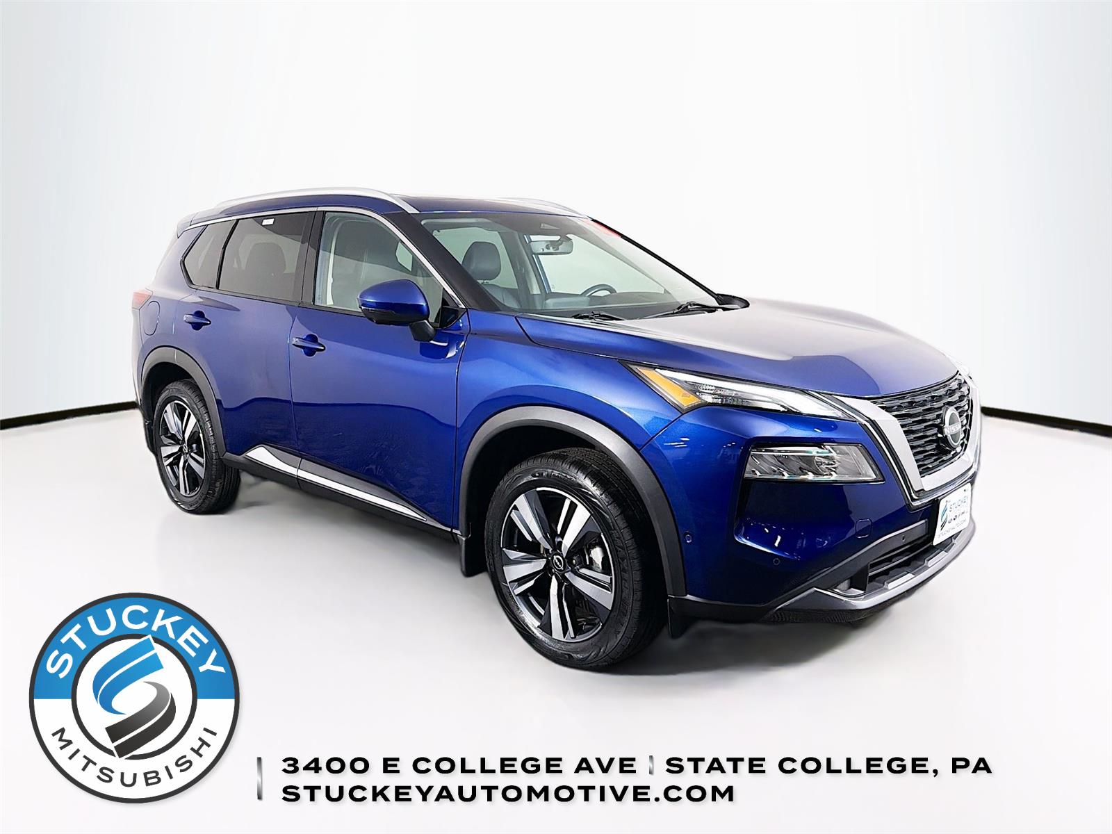 Caspian Blue Metallic 2023 Nissan Rogue SUV / Crossover All-Wheel Drive Continuously Variable Transmission