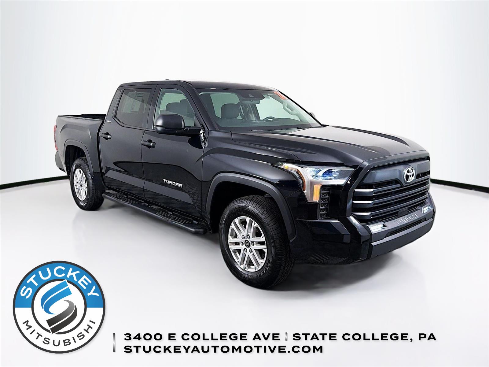 Midnight Black Metallic 2024 Toyota Tundra Pickup Truck Four-Wheel Drive Automatic