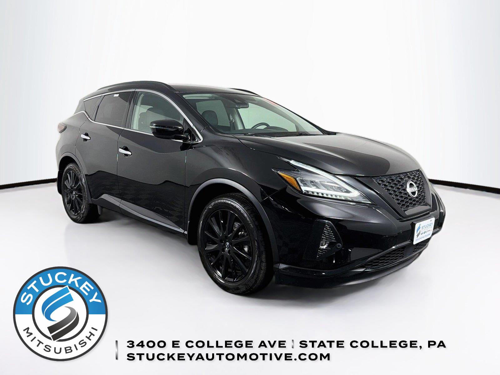 Super Black 2023 Nissan Murano SUV / Crossover All-Wheel Drive Continuously Variable Transmission