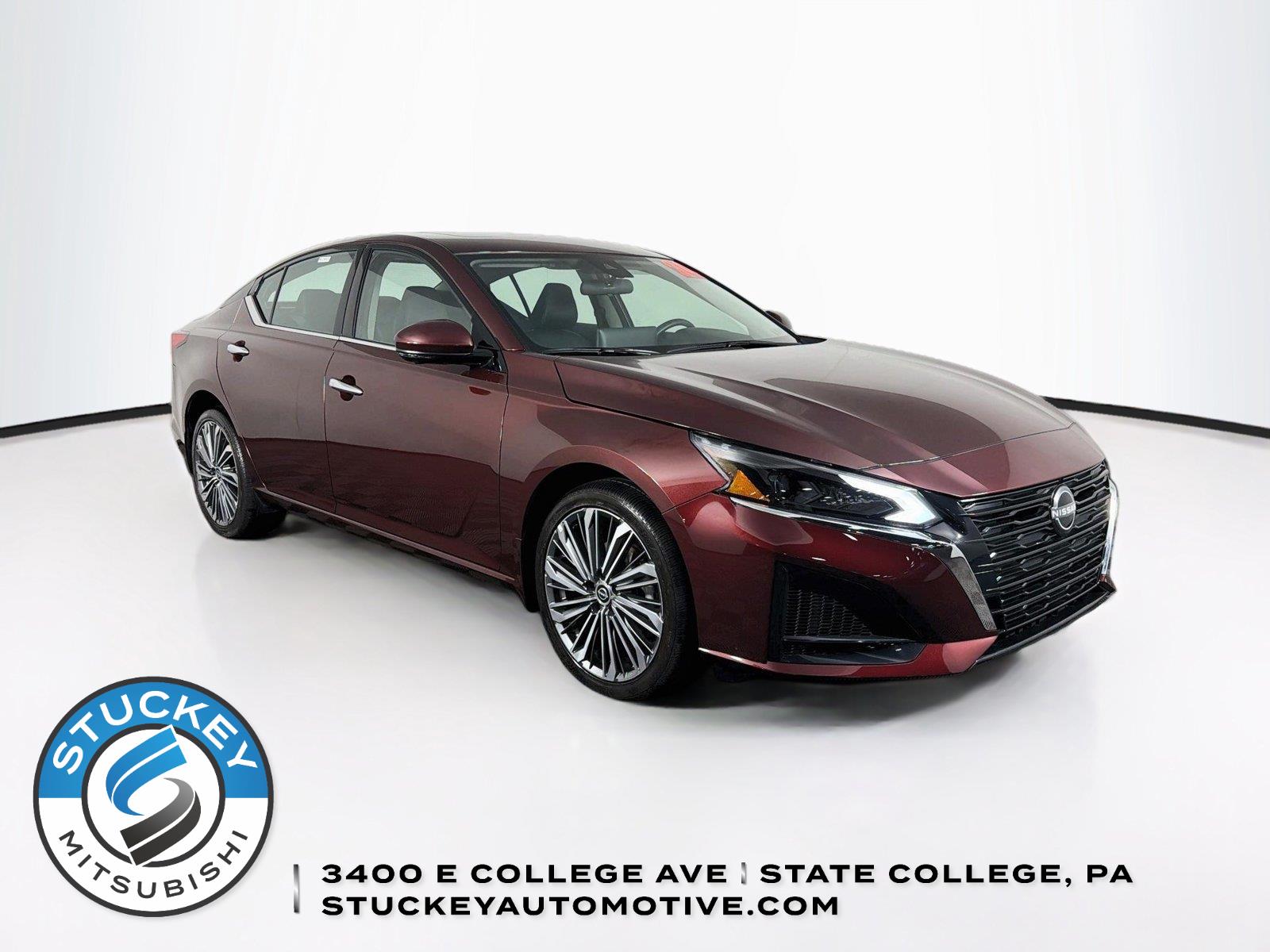 Garnet Pearl Metallic 2024 Nissan Altima Sedan All-Wheel Drive Continuously Variable Transmission