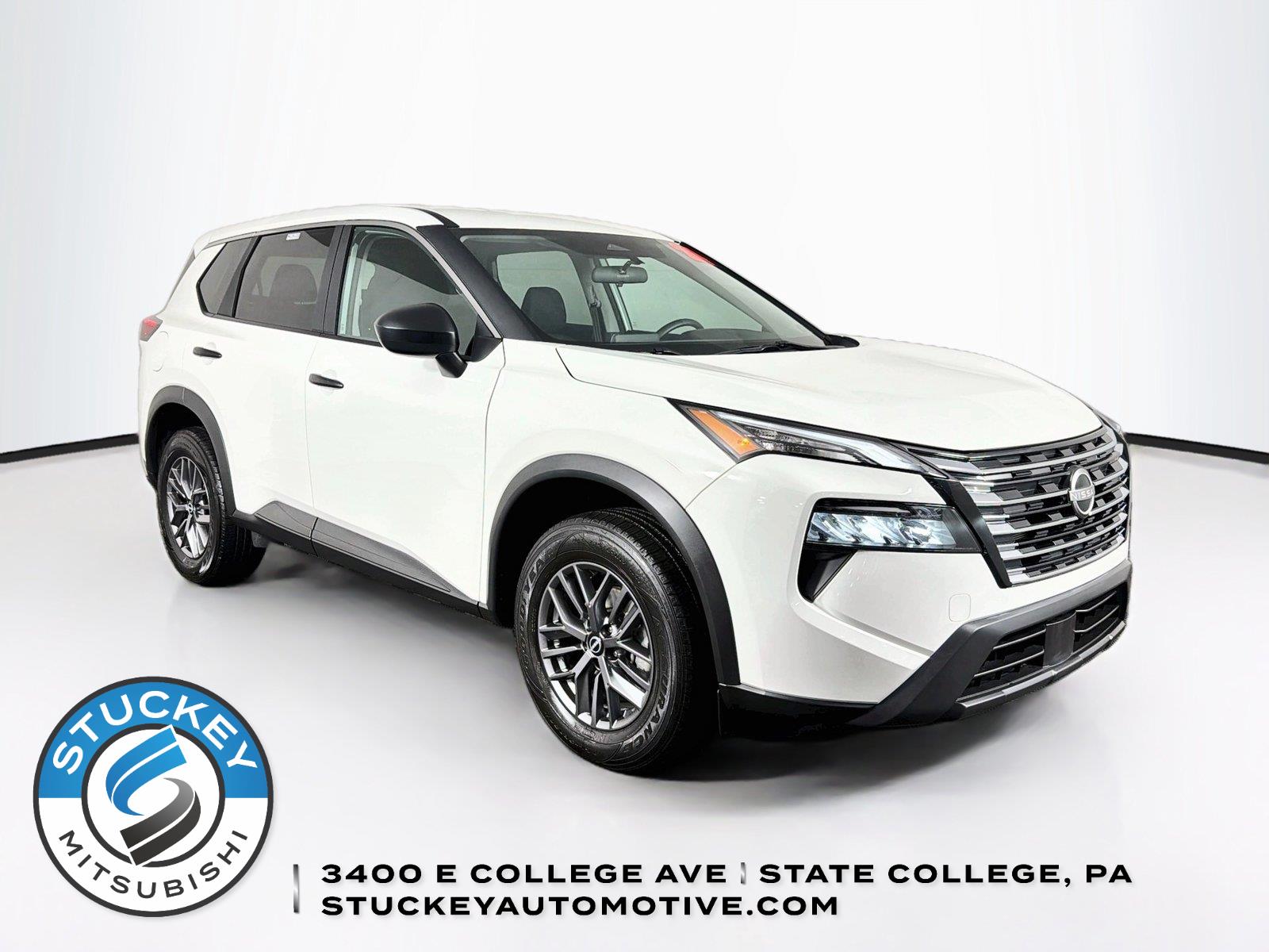 Glacier White 2024 Nissan Rogue SUV / Crossover All-Wheel Drive Continuously Variable Transmission