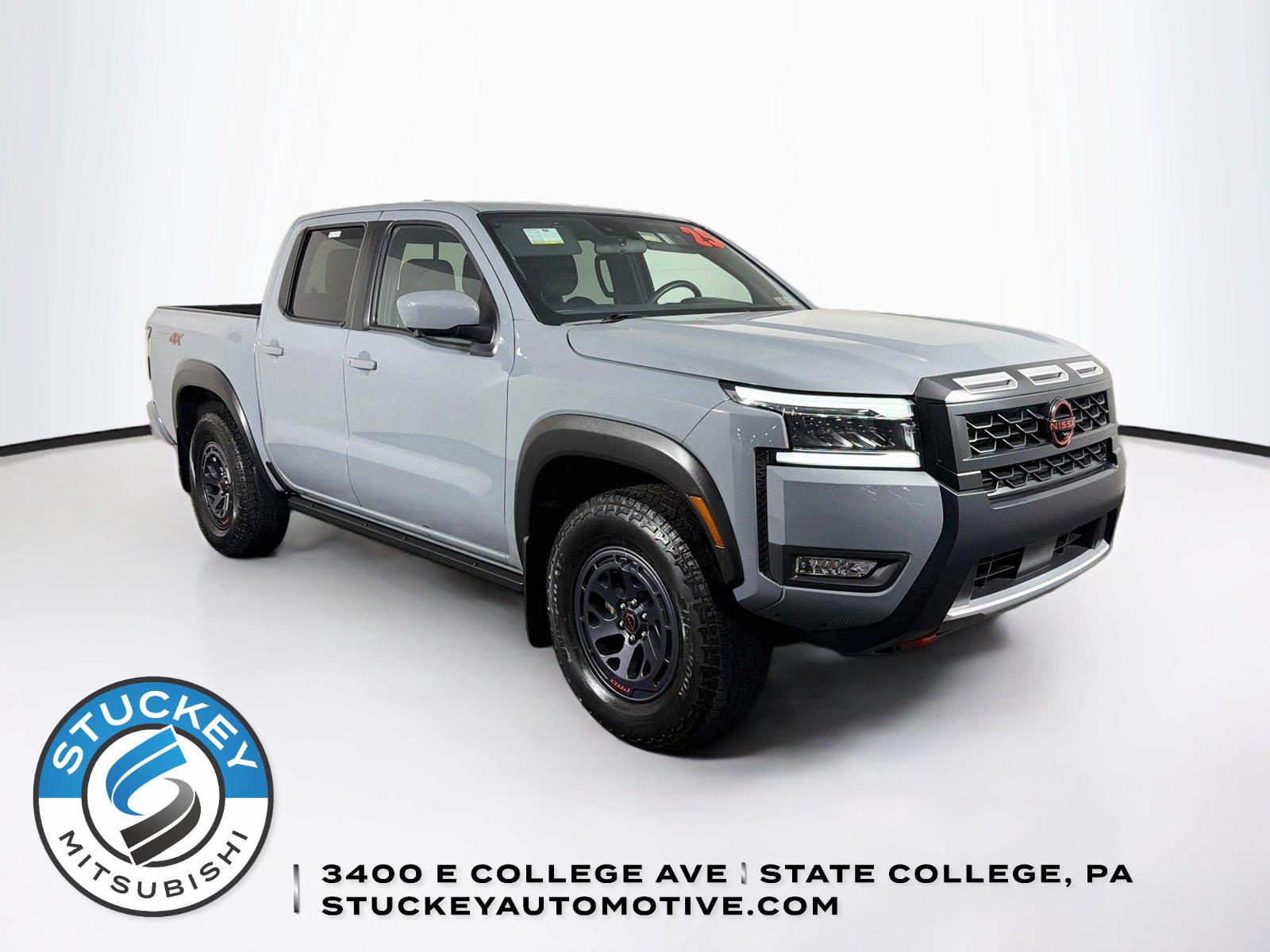 Boulder Gray Pearl 2025 Nissan Frontier Pickup Truck Four-Wheel Drive Automatic