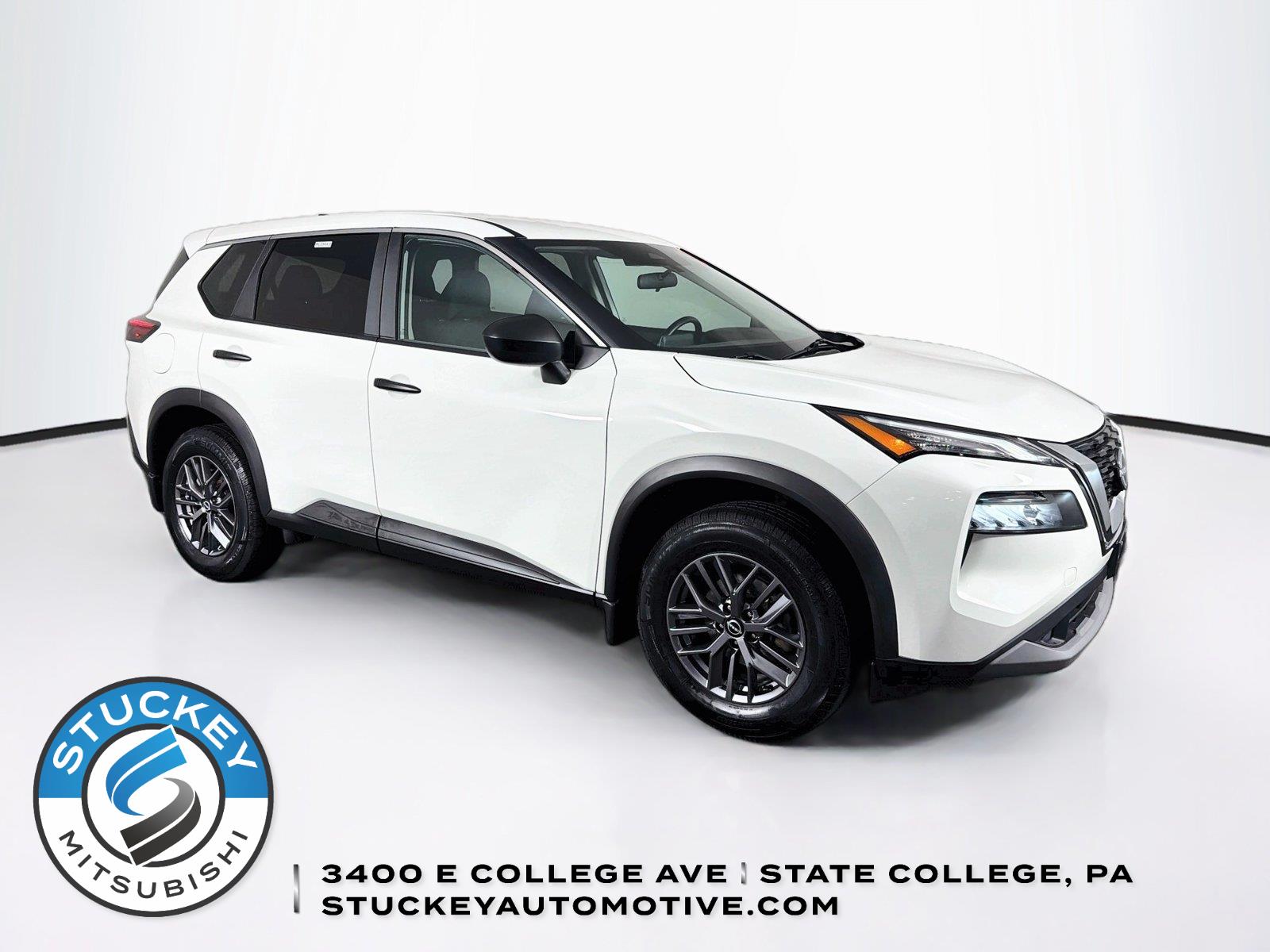 Glacier White 2023 Nissan Rogue SUV / Crossover All-Wheel Drive Continuously Variable Transmission