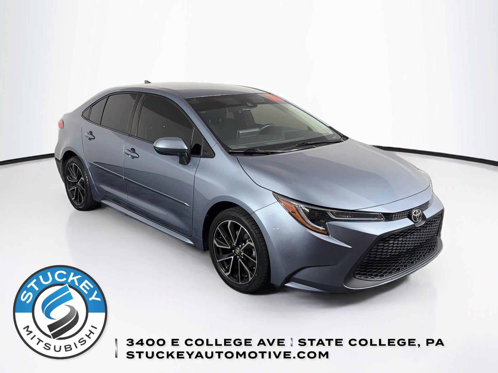 Celestite Gray Metallic 2021 Toyota Corolla Sedan Front-Wheel Drive Continuously Variable Transmission