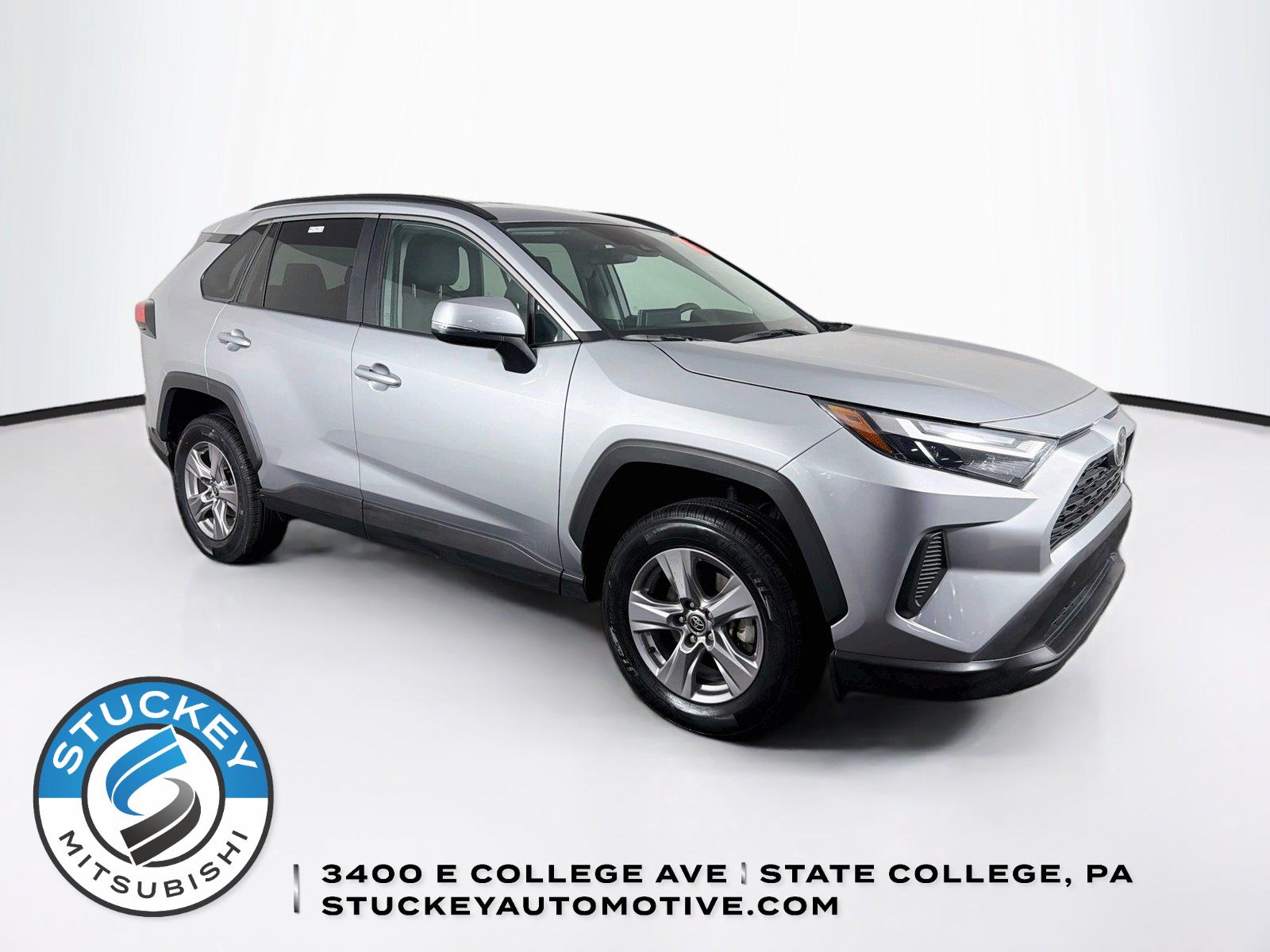 Silver Sky Metallic 2025 Toyota RAV4 SUV / Crossover All-Wheel Drive Automatic