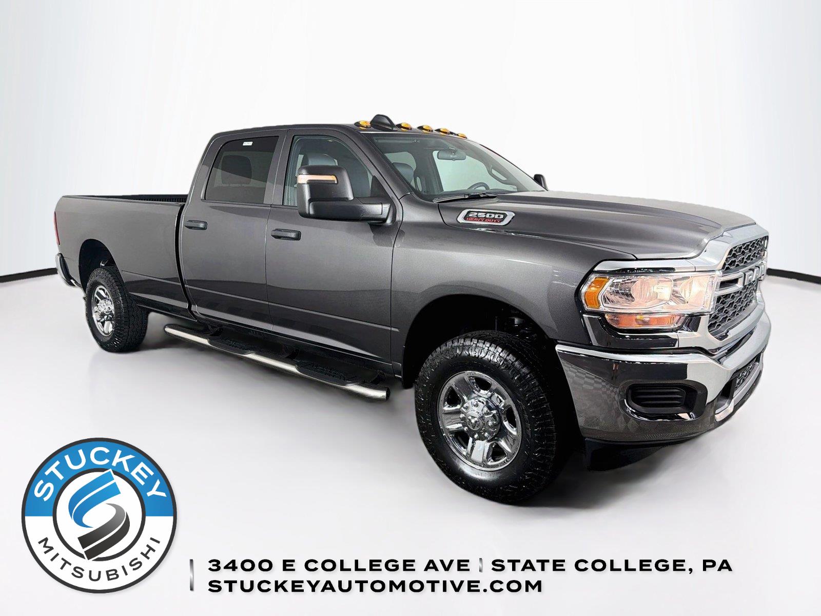 Gray (Granite Crystal Metallic Clearcoat) 2024 RAM 2500 Pickup Truck Four-Wheel Drive 8-Speed Automatic