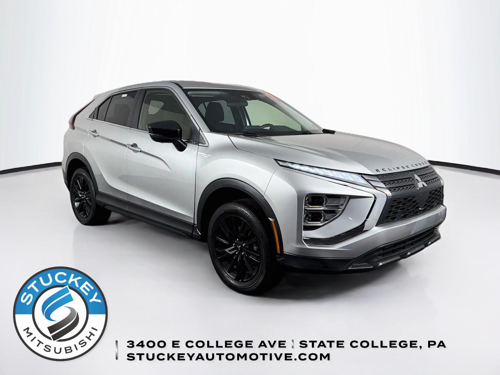 Alloy Silver Metallic 2024 Mitsubishi Eclipse Cross SUV / Crossover All-Wheel Drive Continuously Variable Transmission