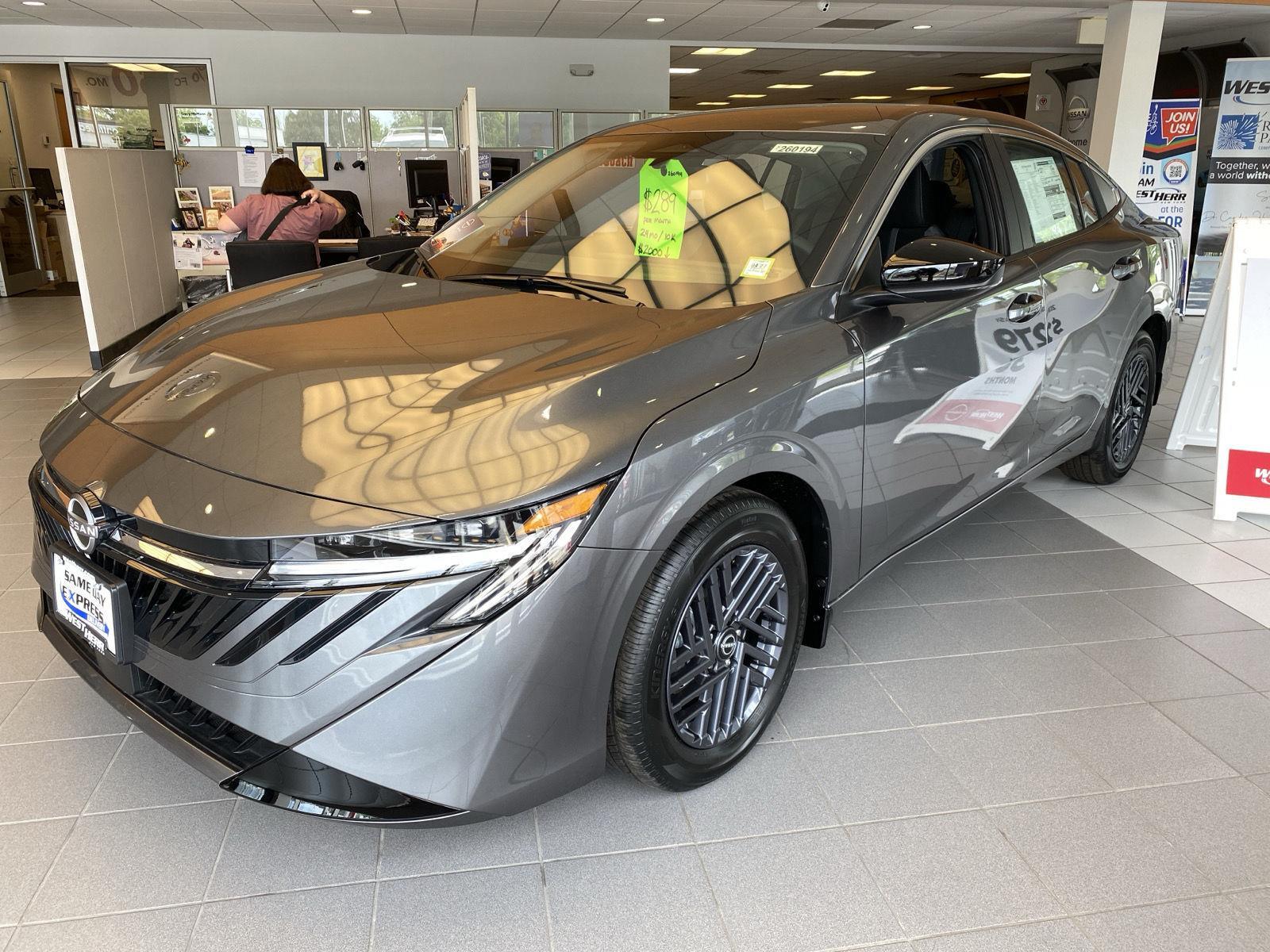 New 2026 Gun Metallic Nissan SV image 12