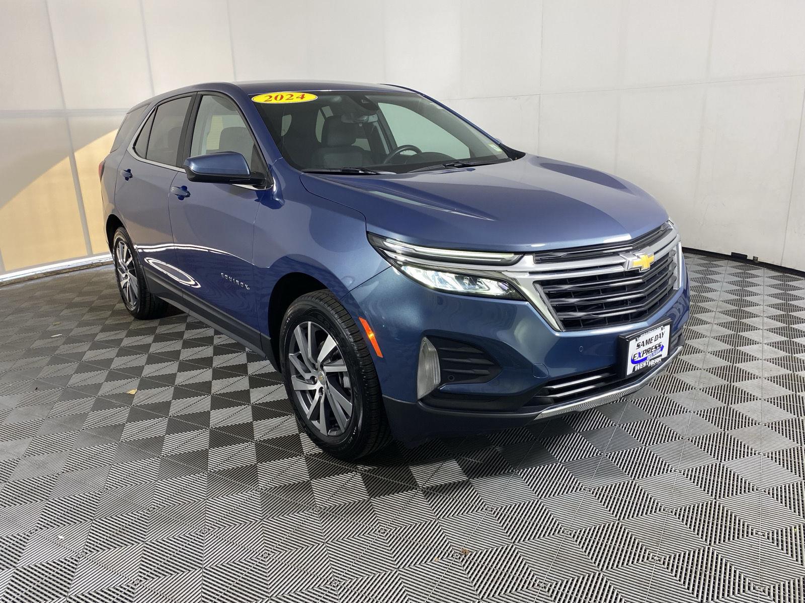 Used 2024 Lakeshore Blue Metallic Chevrolet LT image 11