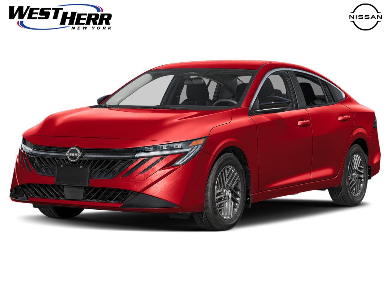 Red (Scarlet Ember Tintcoat) 2027 Nissan Sentra Sedan Front-Wheel Drive Continuously Variable Transmission
