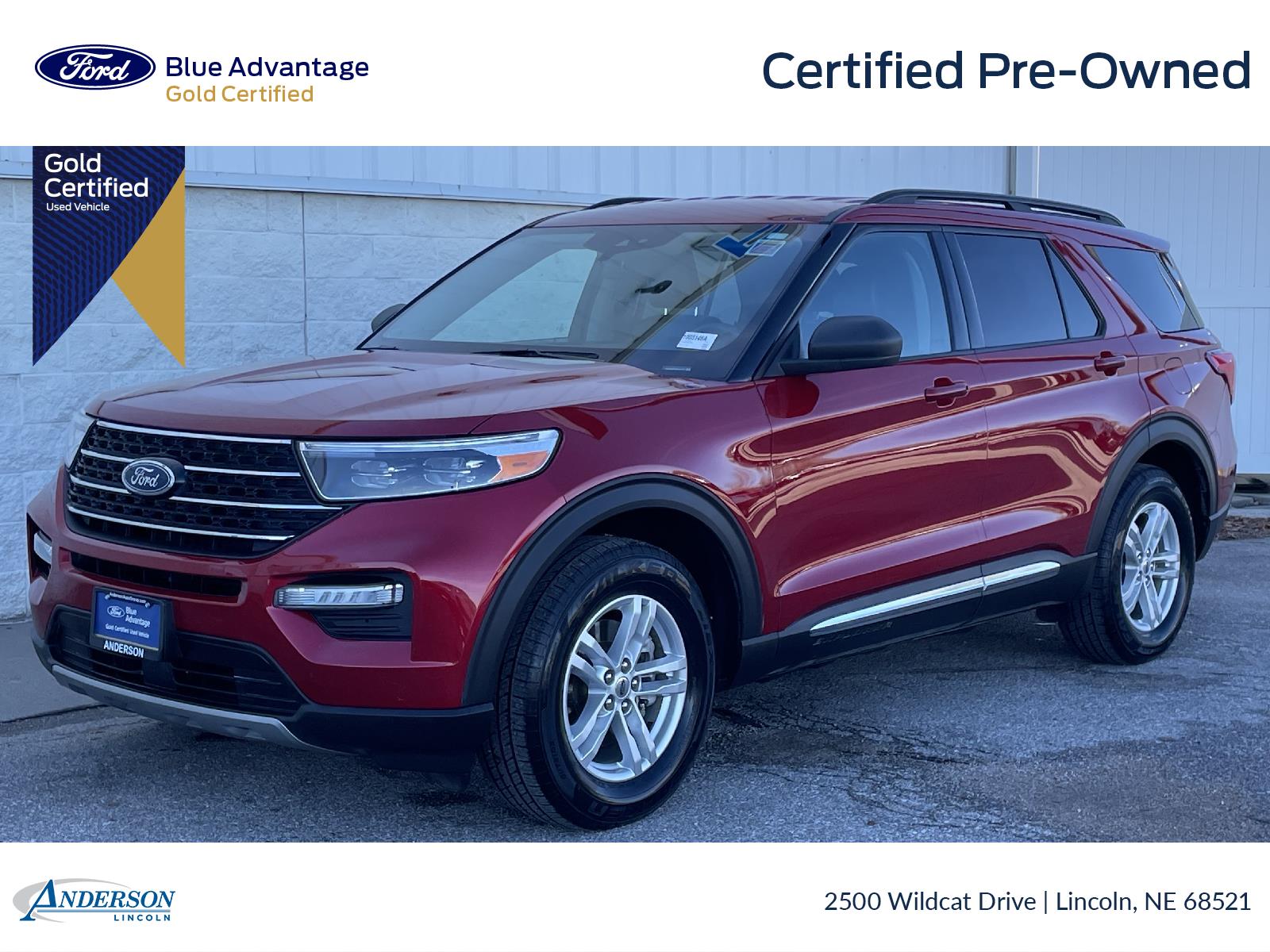 Used 2021 Ford Explorer XLT SUV for sale in Lincoln NE