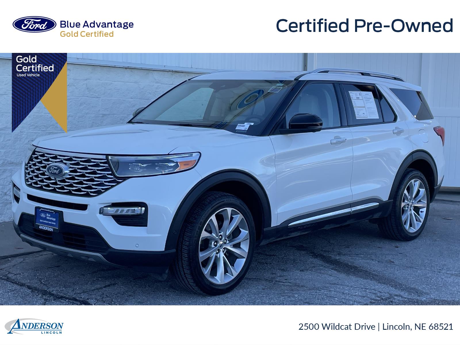 Used 2021 Ford Explorer Platinum Stock: 1005483