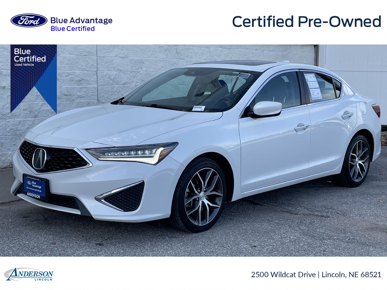 Used 2020 Acura ILX w/Premium Pkg Sedan for sale in Lincoln NE