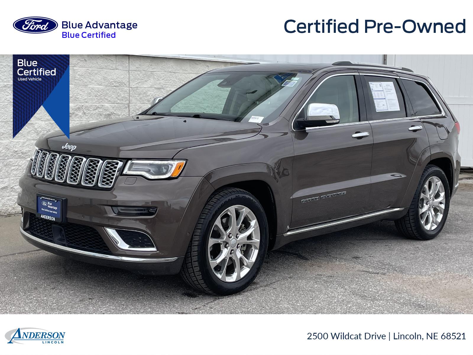 Used 2020 Jeep Grand Cherokee Summit SUV for sale in Lincoln NE