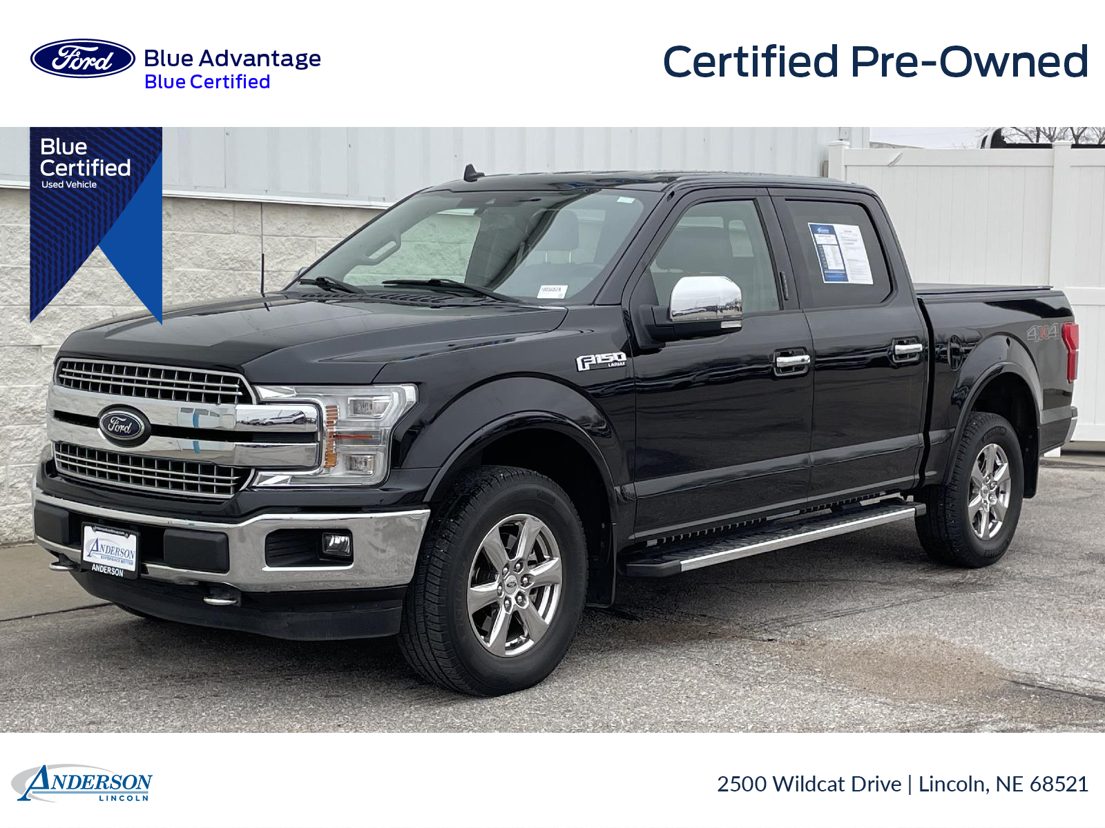 Used 2018 Ford F-150 LARIAT Stock: 1005652A